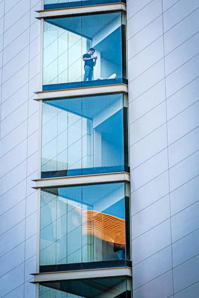 glass building