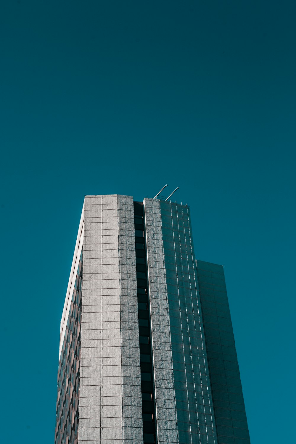 gray building