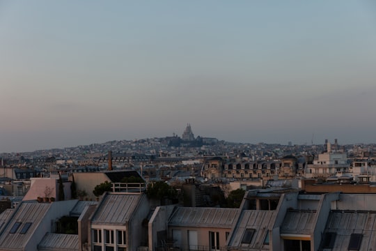 aerial photography of grey buildings in The Centre Pompidou France