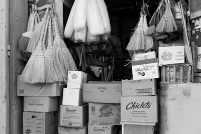 pile of cardboard box lebanon google meet background