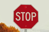 selective-photography of stop signage