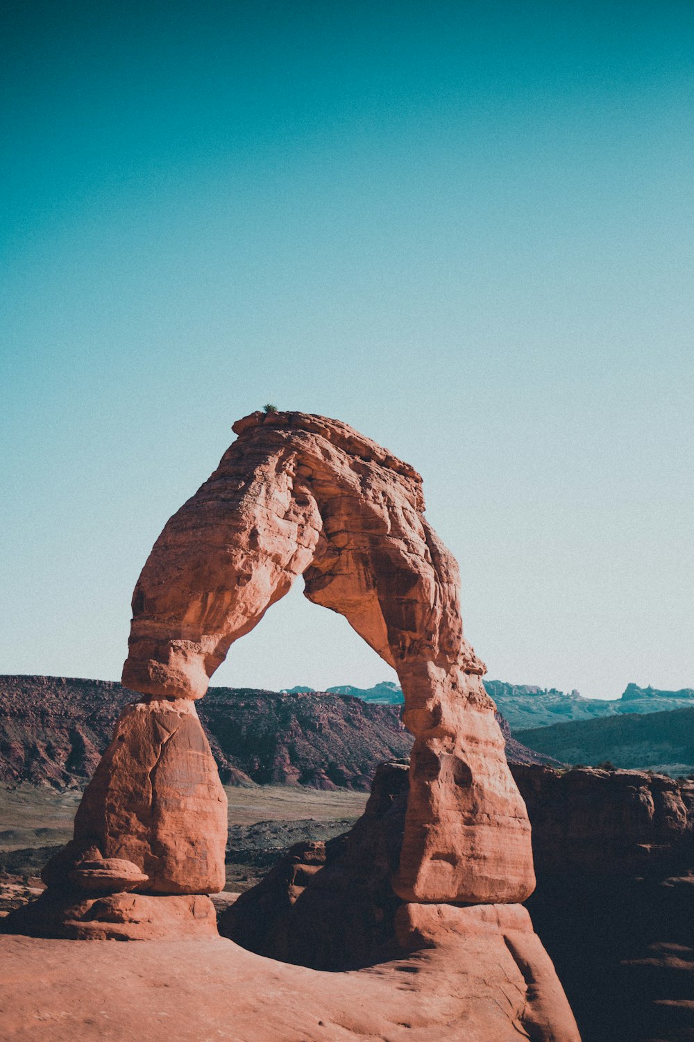 Delicate Arch, US during daytime