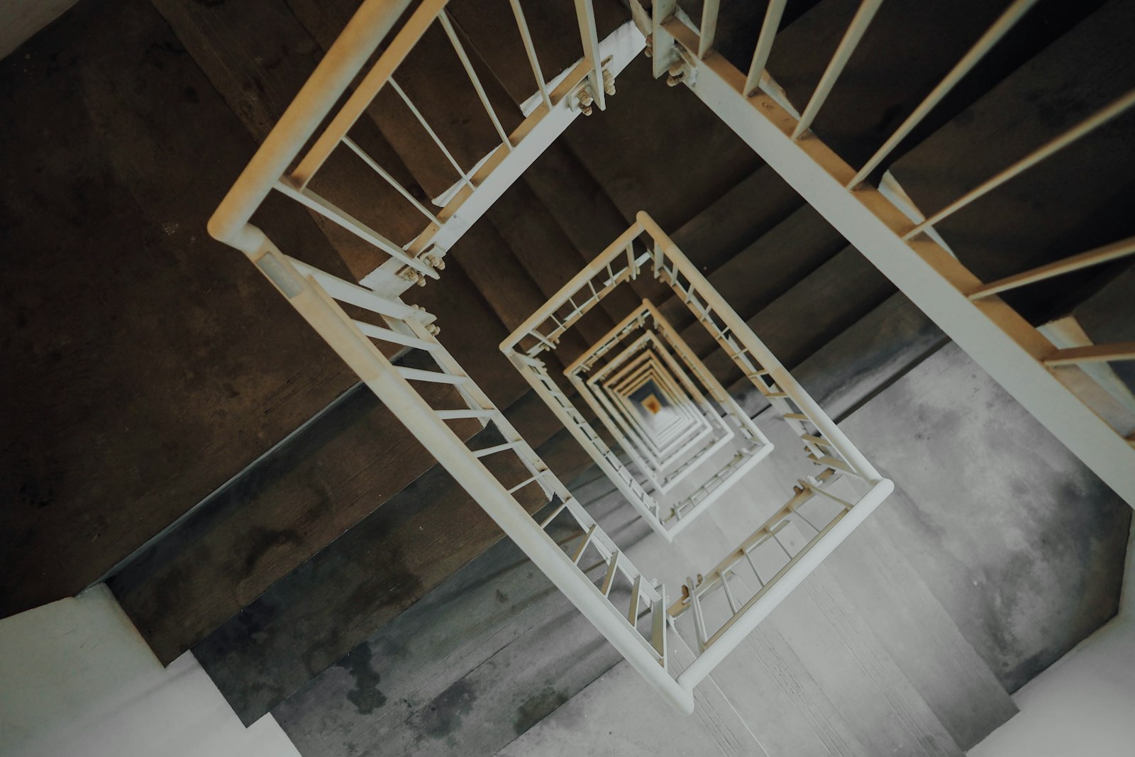 Olympus OM-D E-M5 III sample photo. Spiral stairs photography