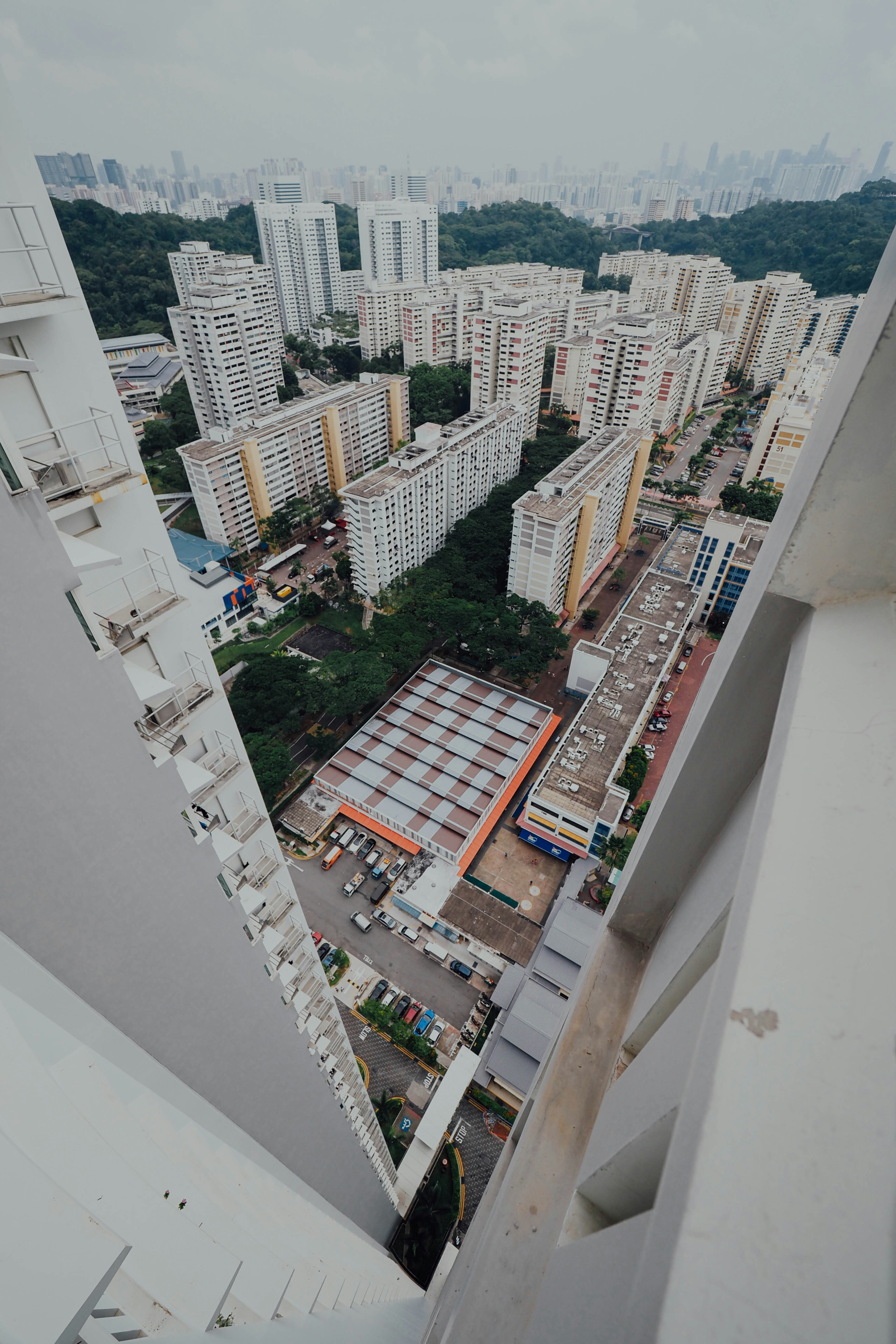 top view of cityscape at daytime