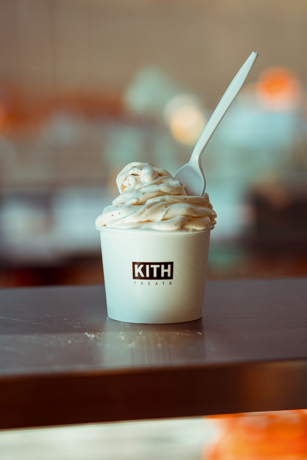 soft ice cream in Kith cup