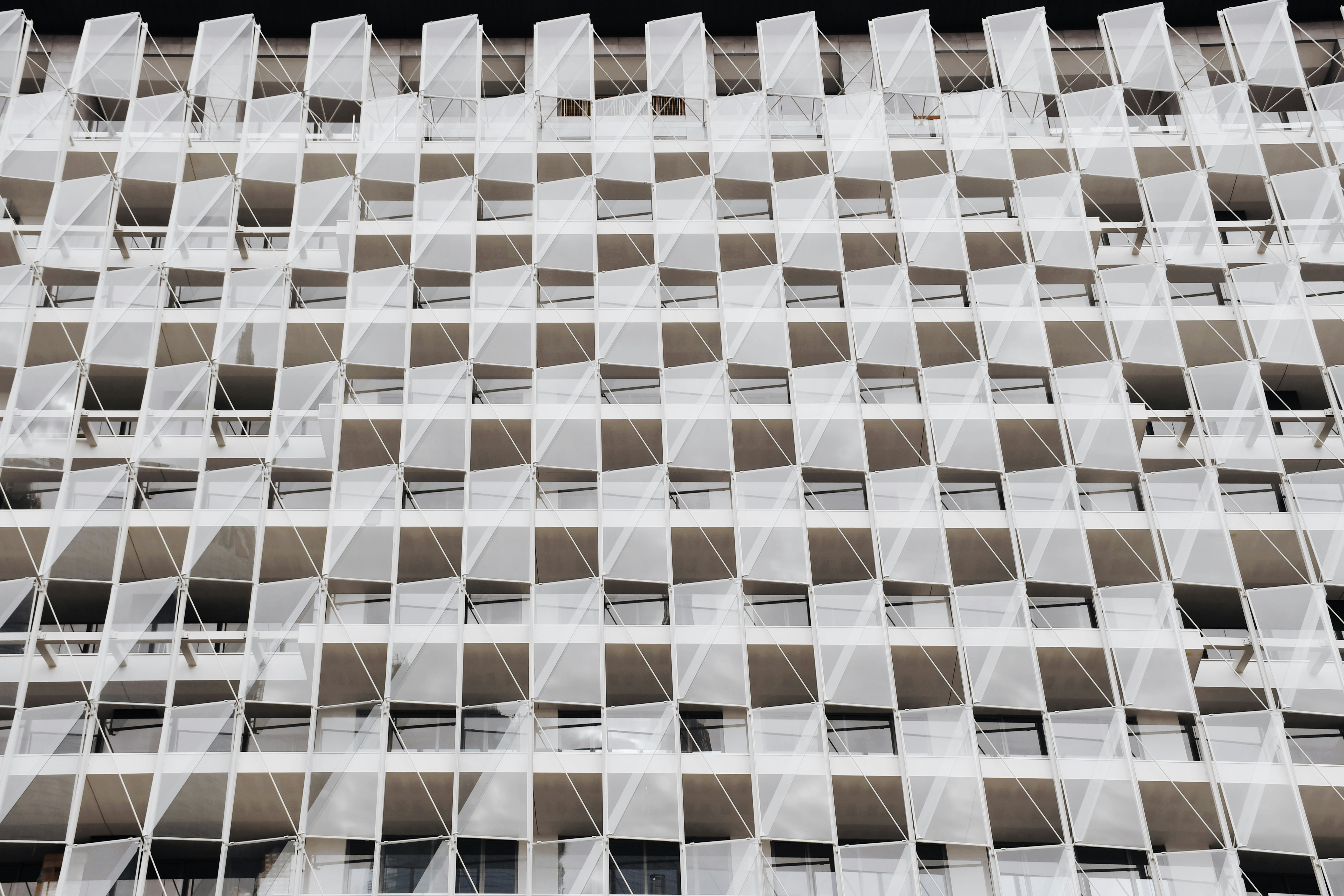 grey curtain building