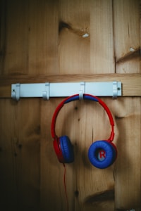 Wooden Headphone Stand
