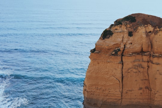 brown stack island in Port Campbell National Park Australia