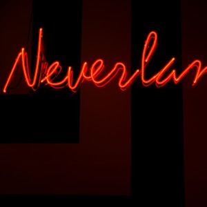 red Neverland neon sign