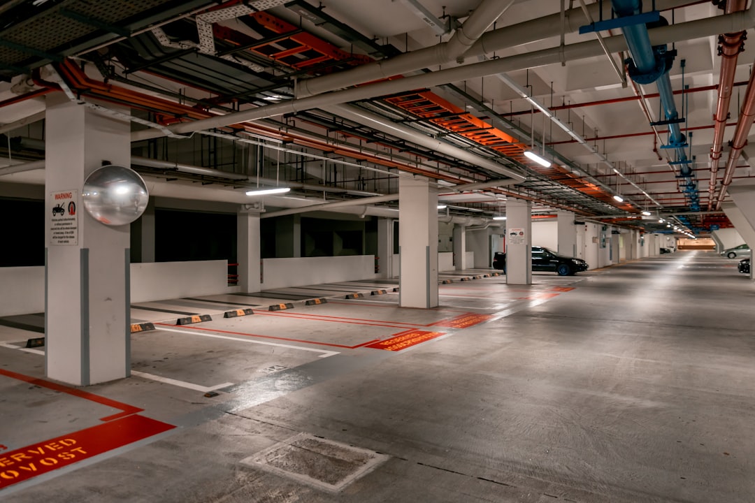 parking lot, Nanyang Technological University Singapore