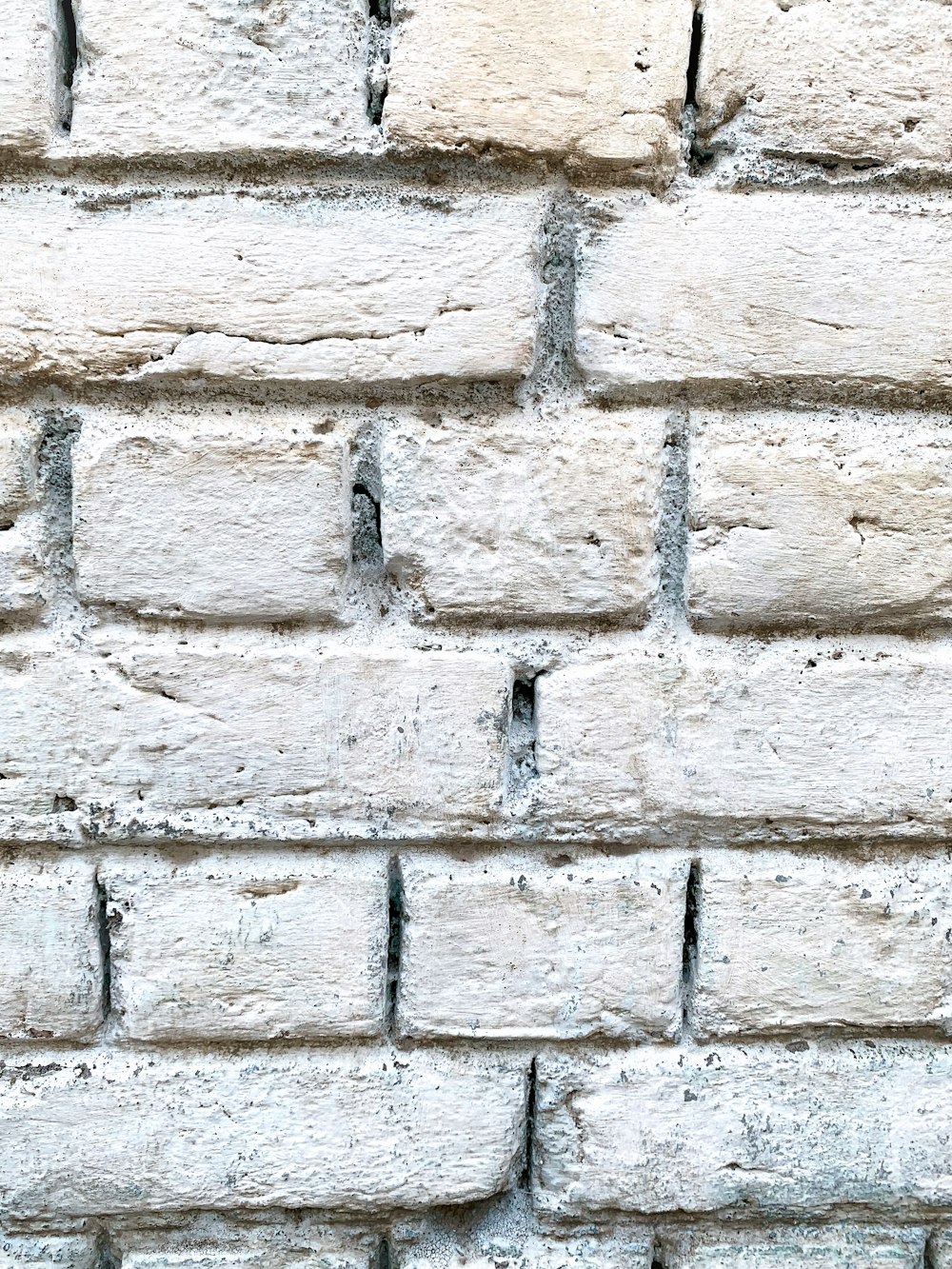 white concrete brick wall