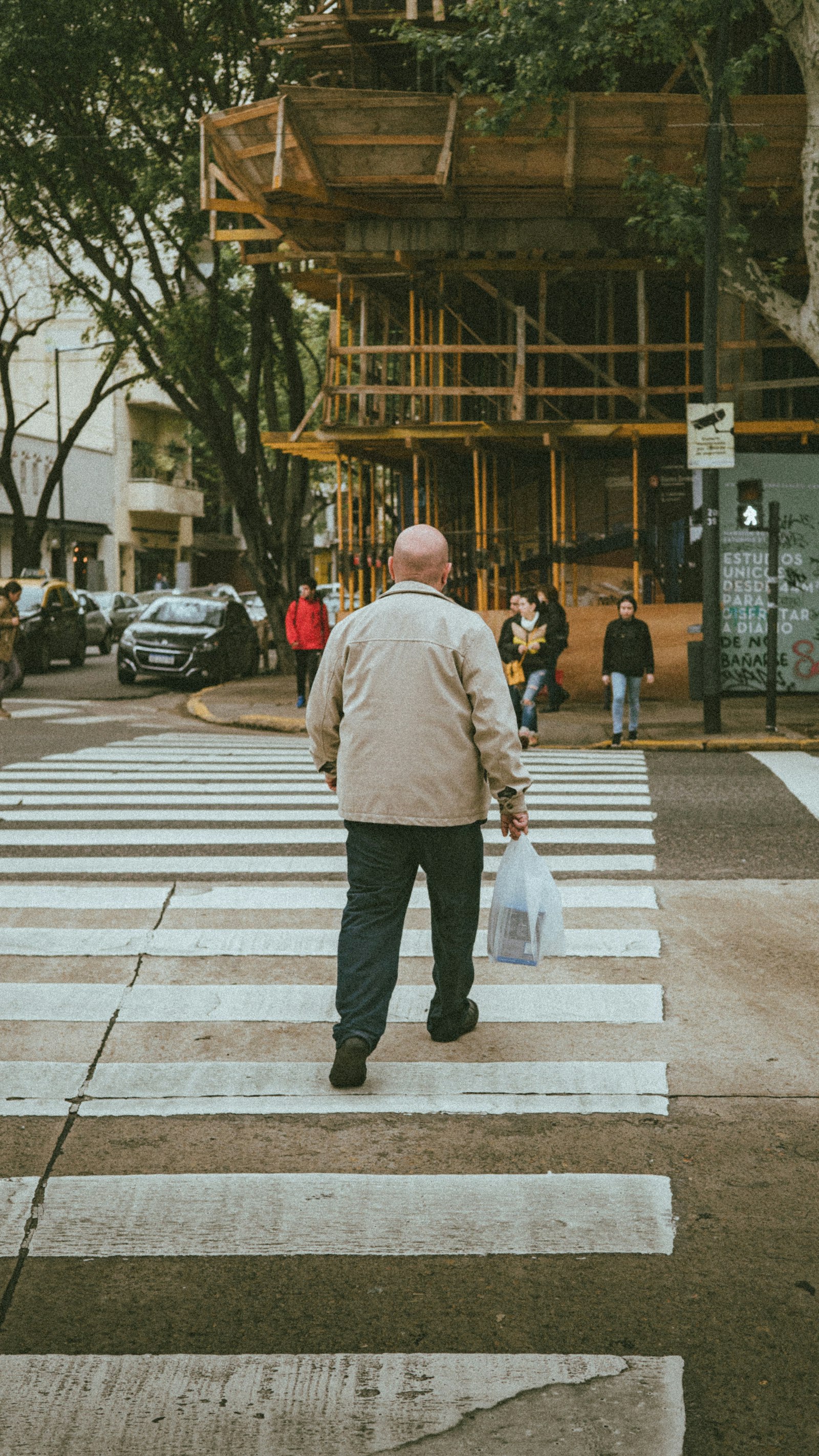 Sigma 30mm F2.8 EX DN sample photo. Man in brown jacket photography