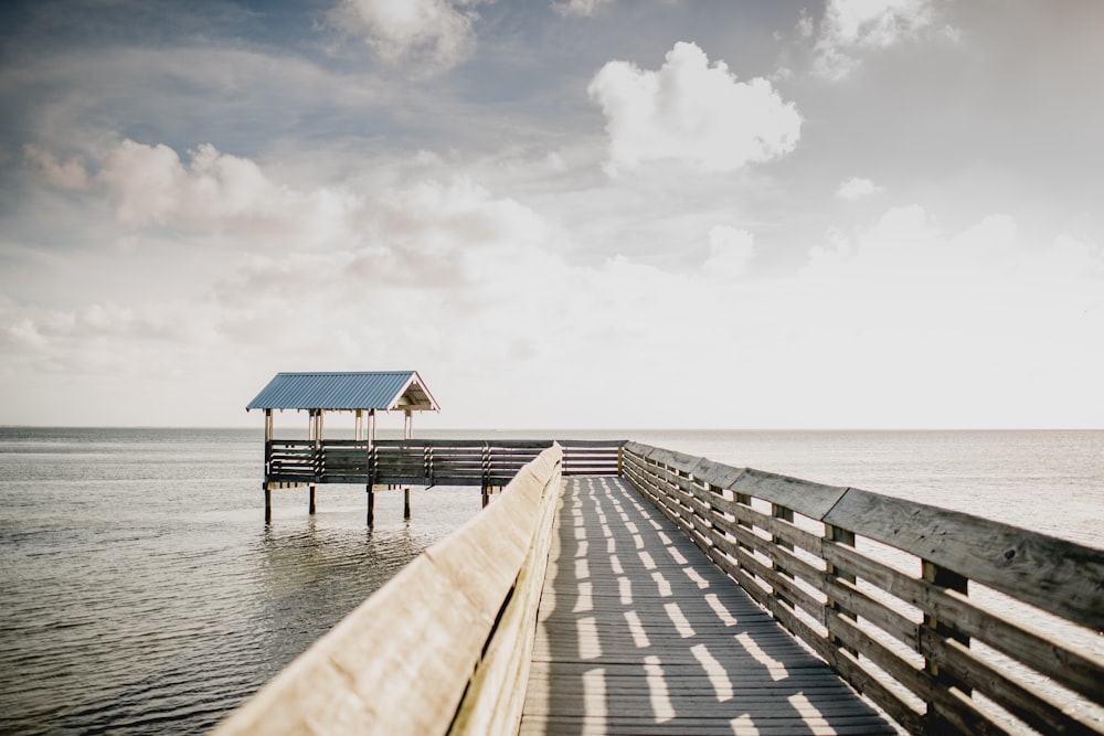 brown wooden dock during daytime