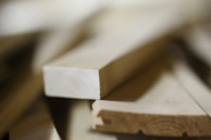 a close up of a piece of wood