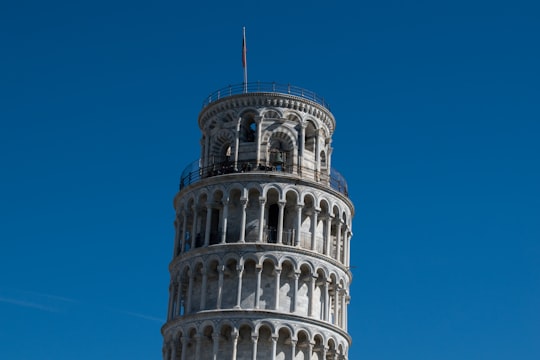 Leaning Tower of Pisa in Piazza dei Miracoli Italy