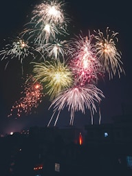 fireworks display