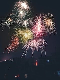 fireworks display