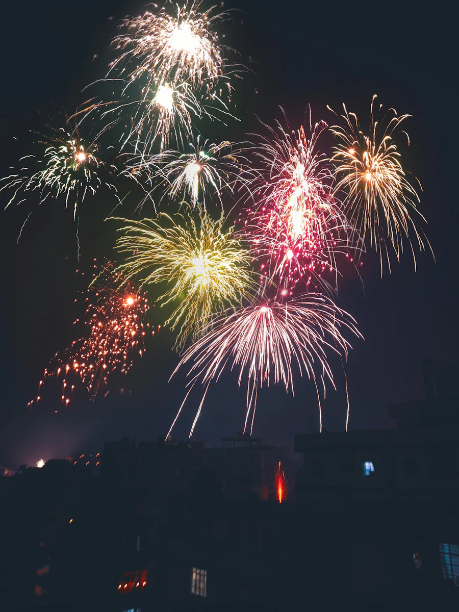 Diwali fireworks