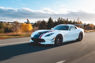 white couple on road