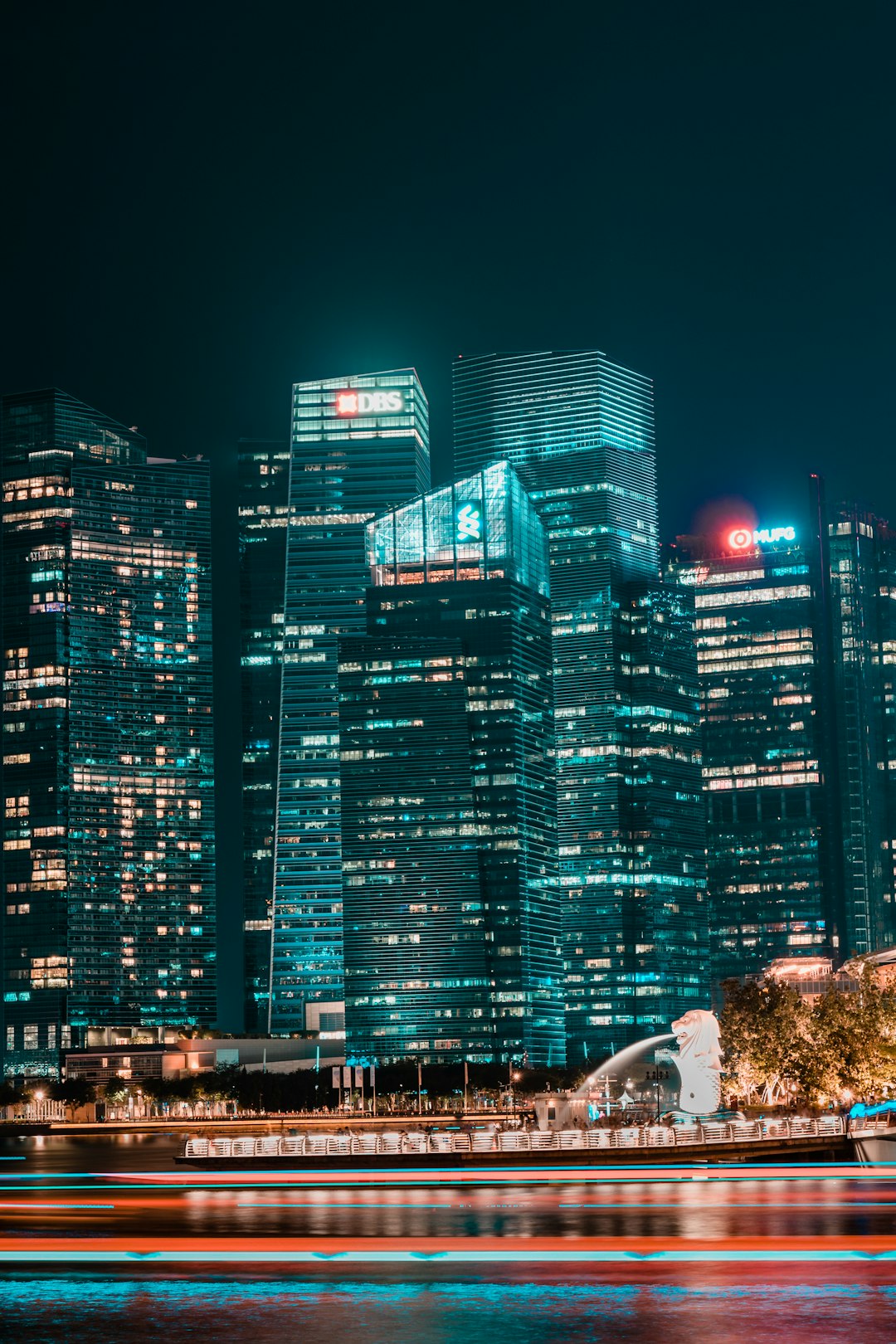 Skyline photo spot Merlion Park Singapore