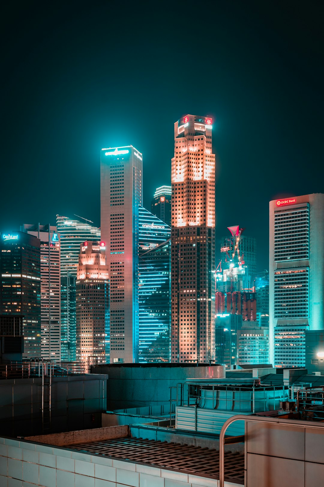 Skyline photo spot Downtown Singapore Flyer