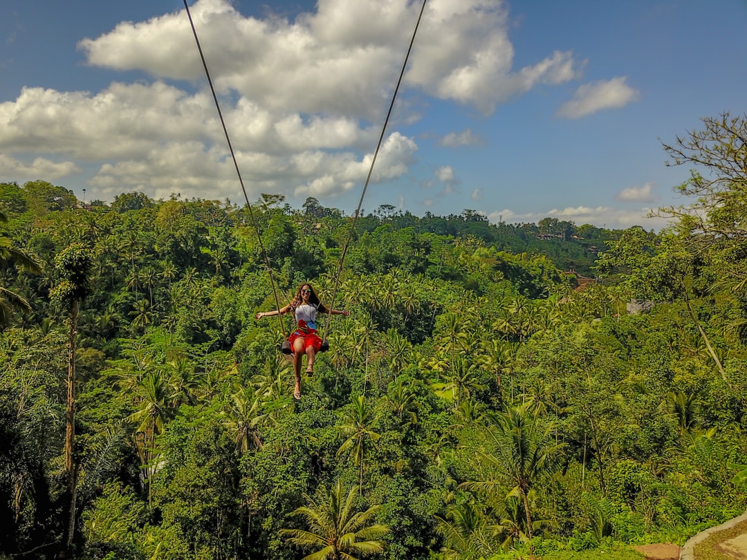 Jungle photo spot Bali Swing Kabupaten Badung