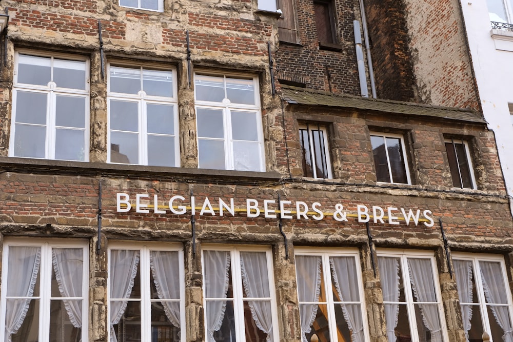 Belgian Beers & Brews building