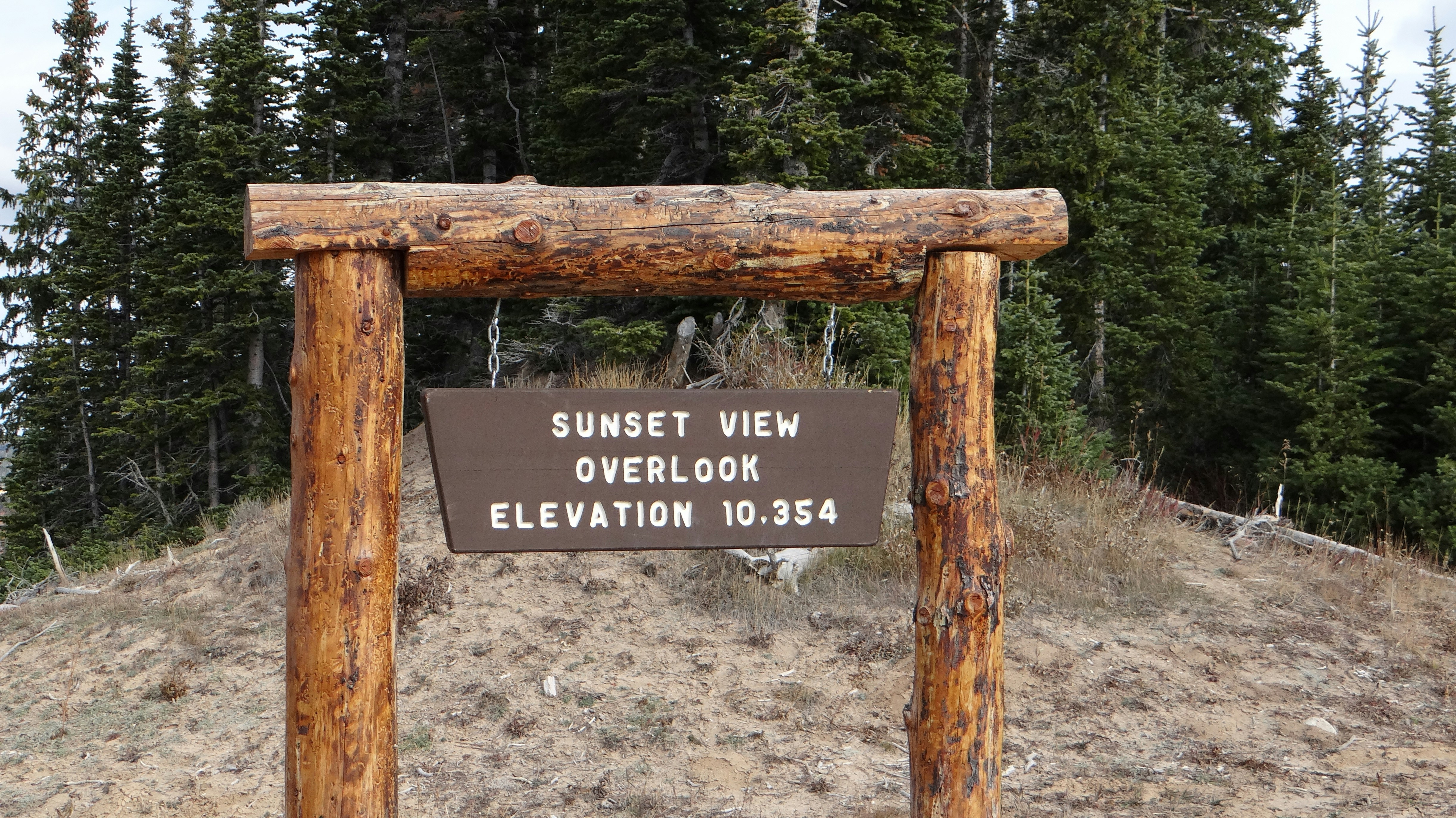 Brown wooden Sunset View Overlook signage photo – Free Plant Image on ...