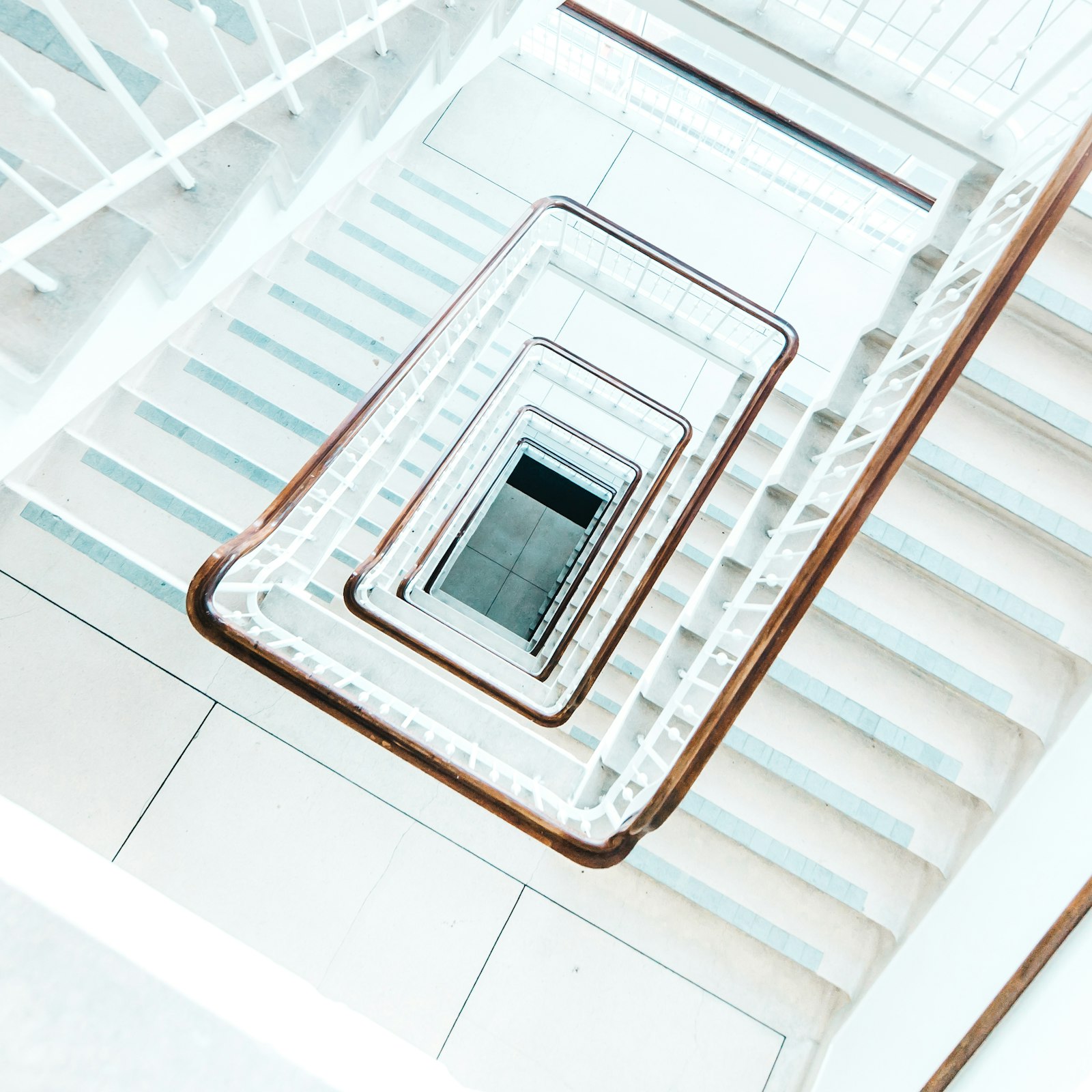 Sony a7 III sample photo. White stairs photography