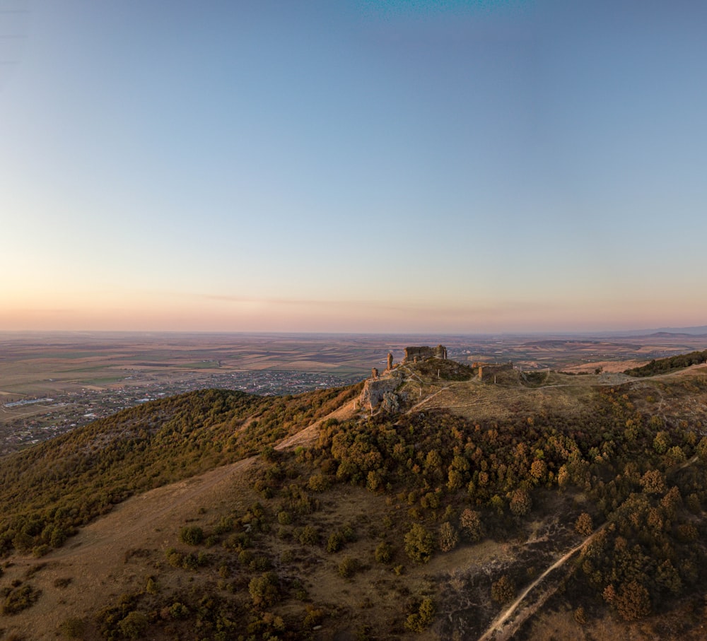 brown mountain during daytime