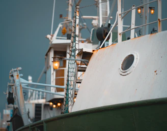 white ship during daytime