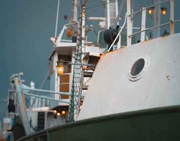 white ship during daytime