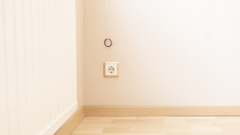 square white wall socket