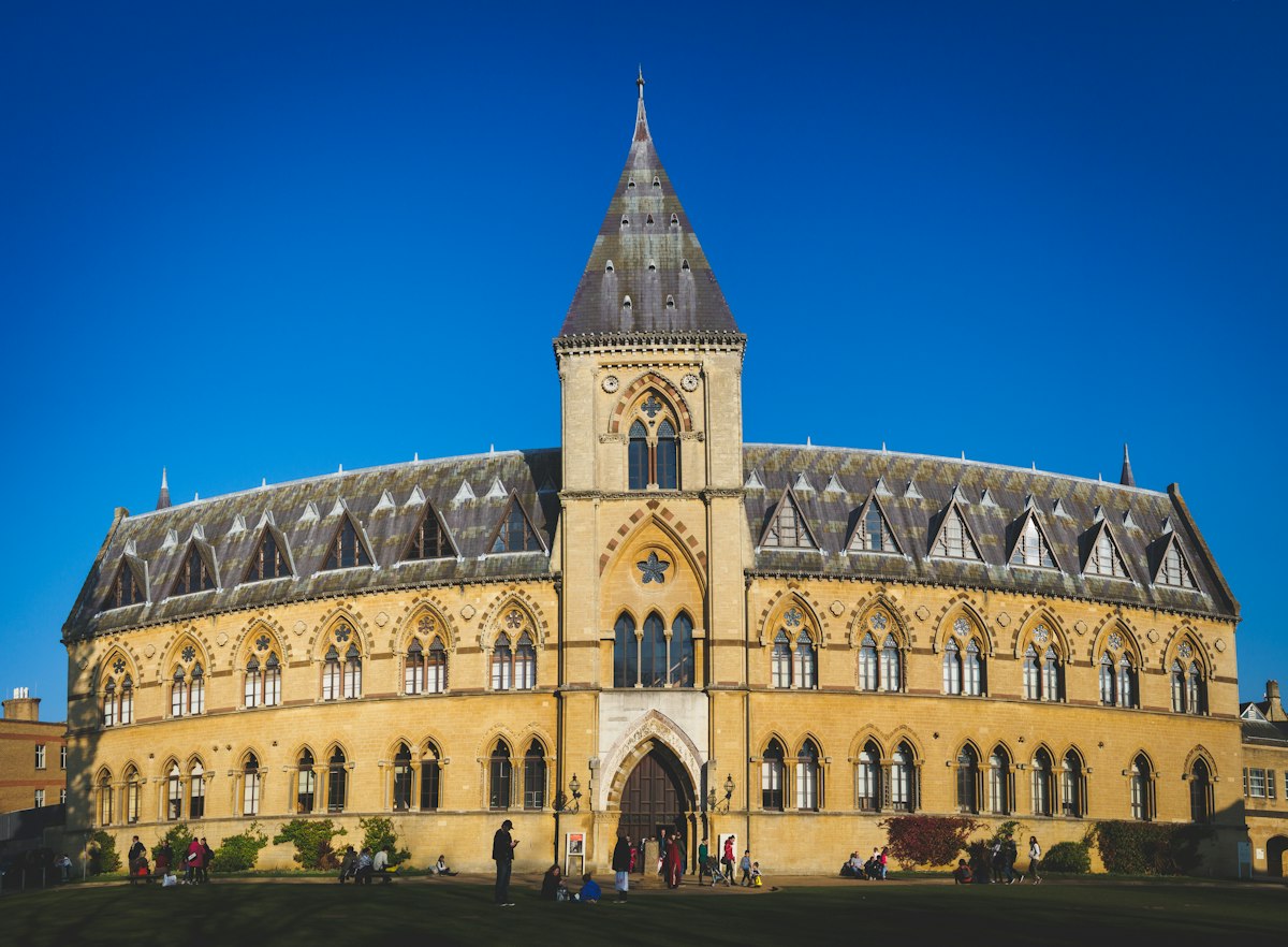 Gedung museum sejarah alam Universitas Oxford
