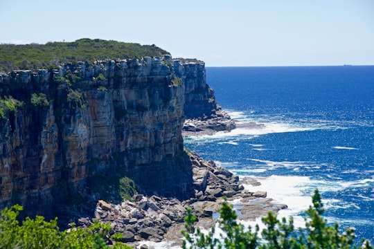 sea cliff during daytime in Sydney Harbour National Park Australia