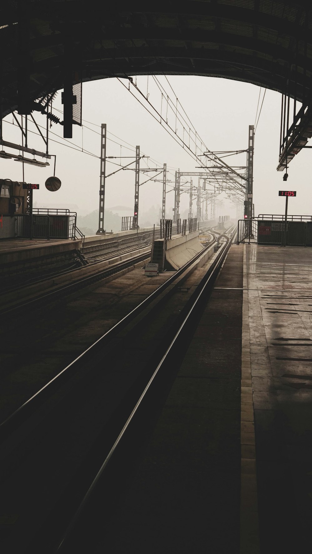 train station during daytime