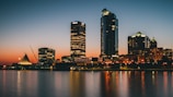 cityscape during nighttime