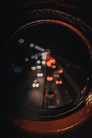 view photo of cars in hole