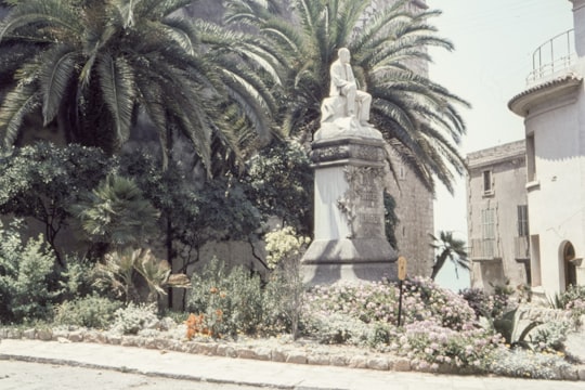 cocnrete statue in Collbató Spain