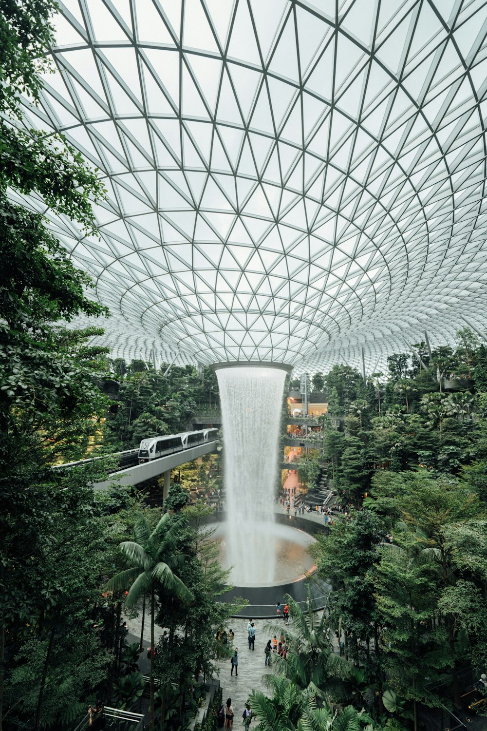 Changi Airport in Singapore