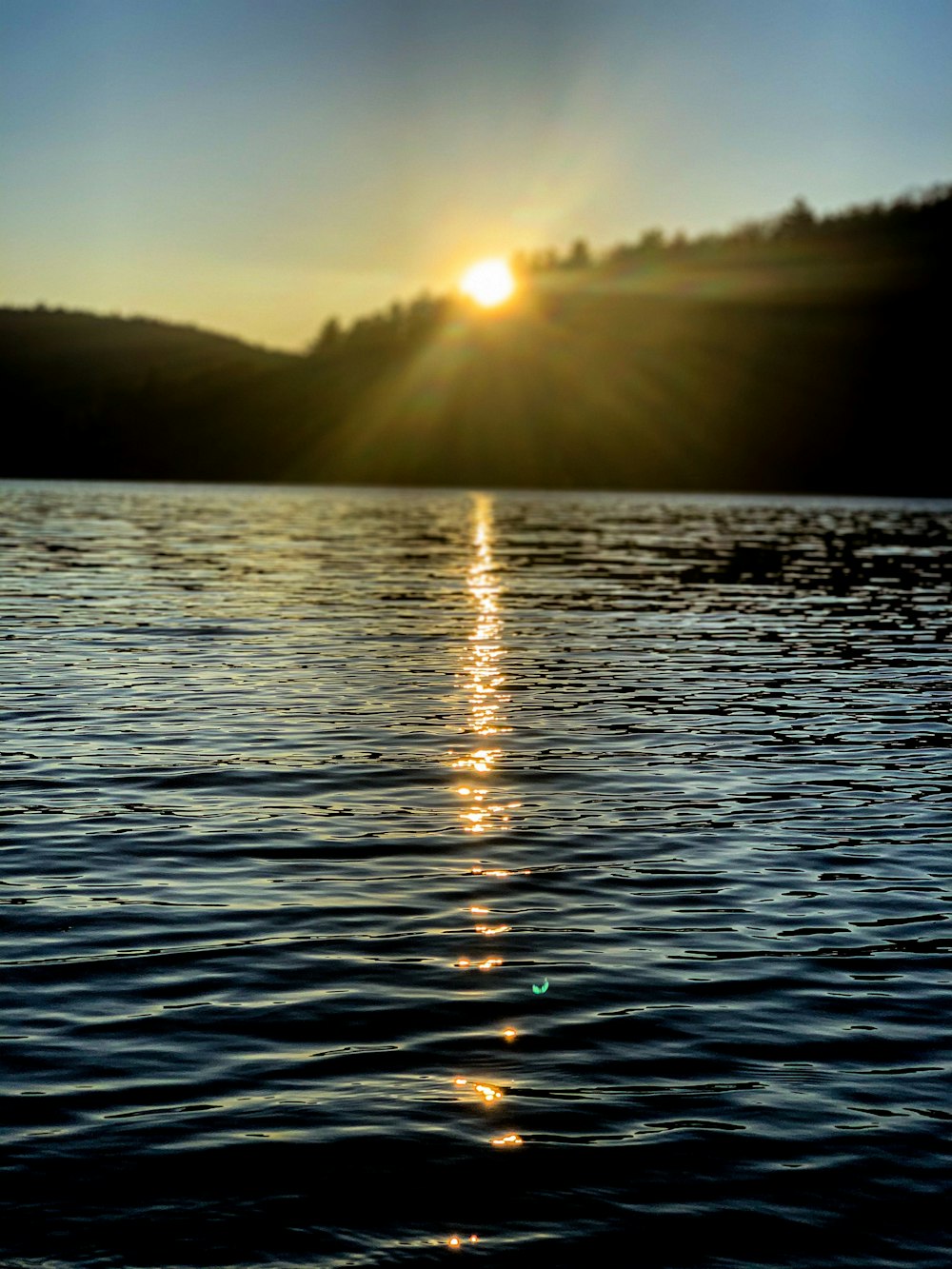 calm body of water