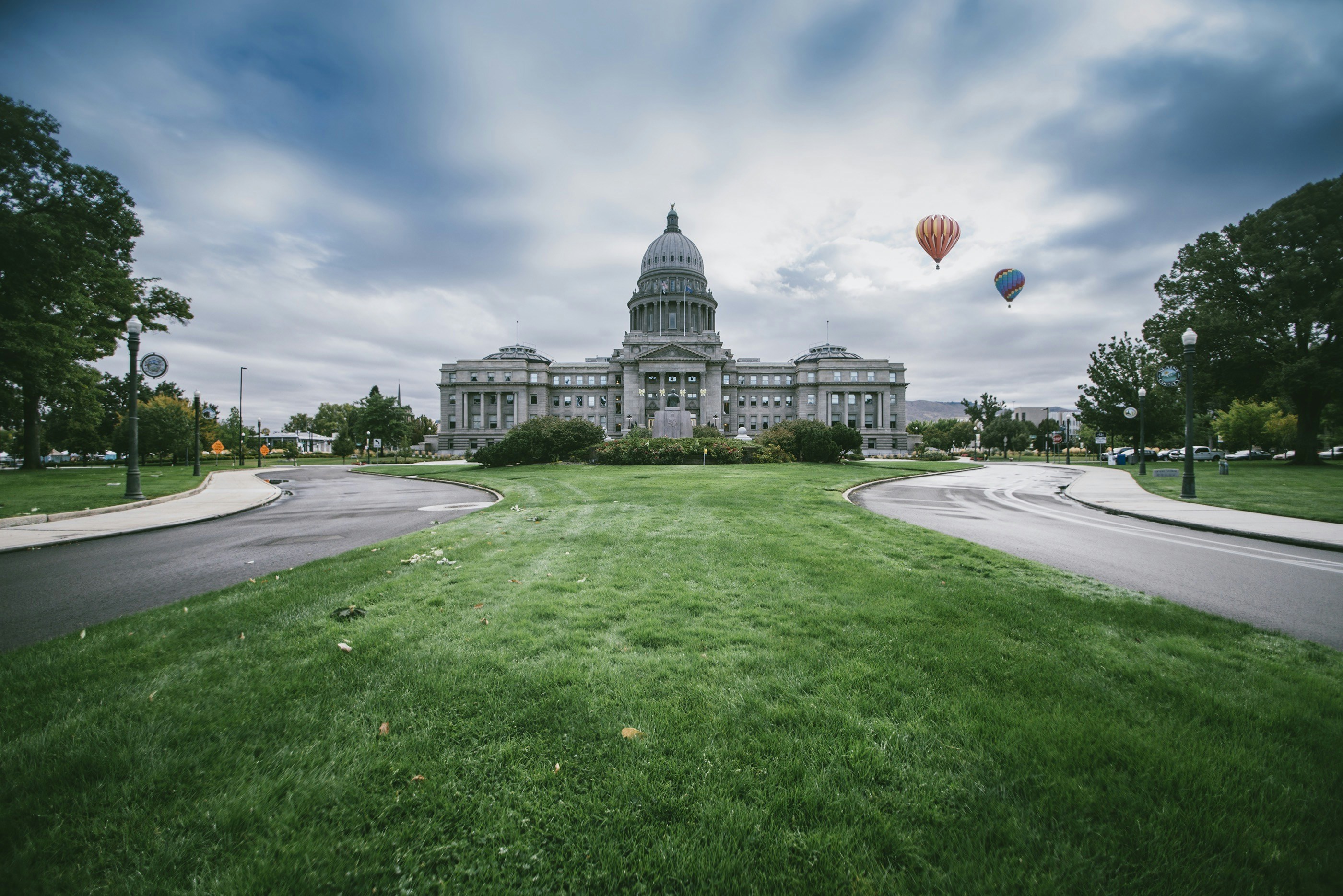 grey concrete building