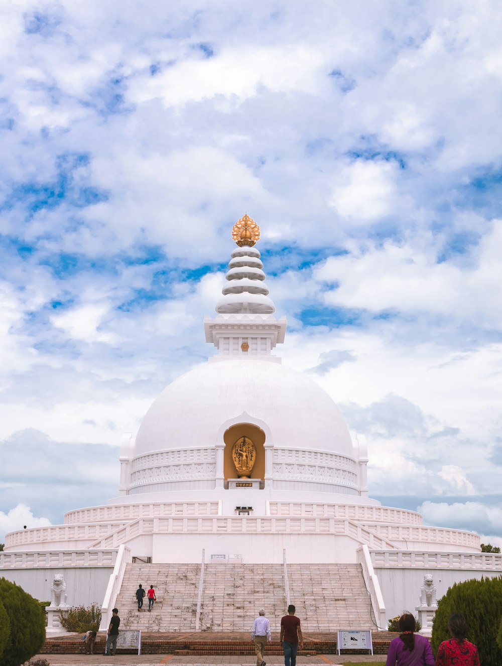 white dome building