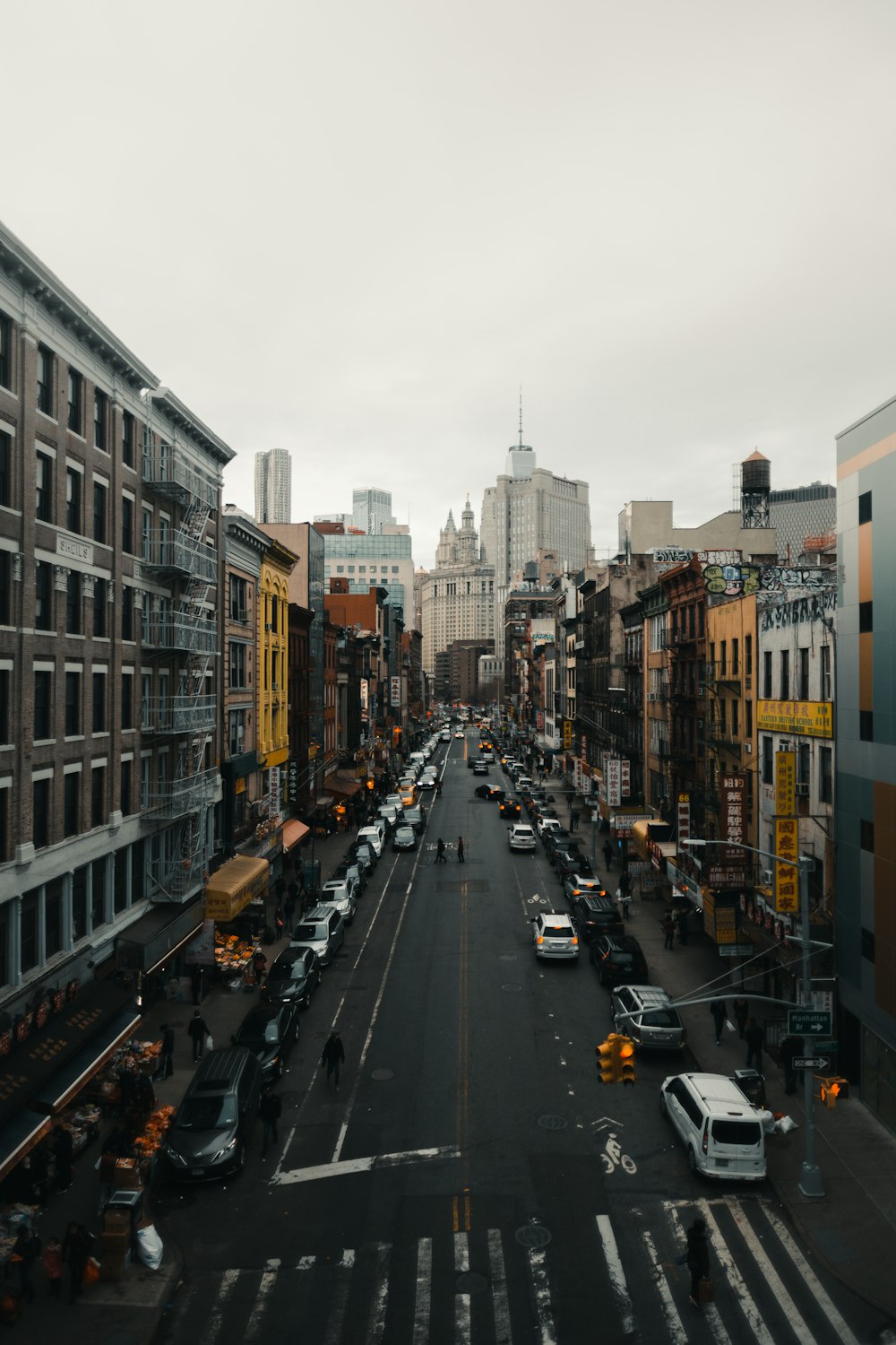 cars on road