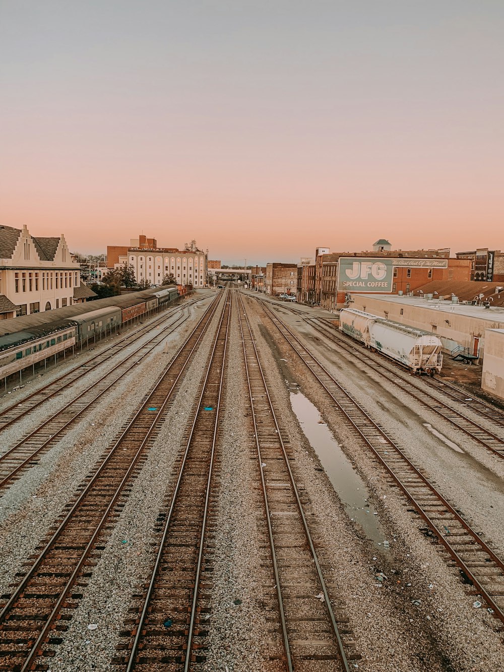 empty railway