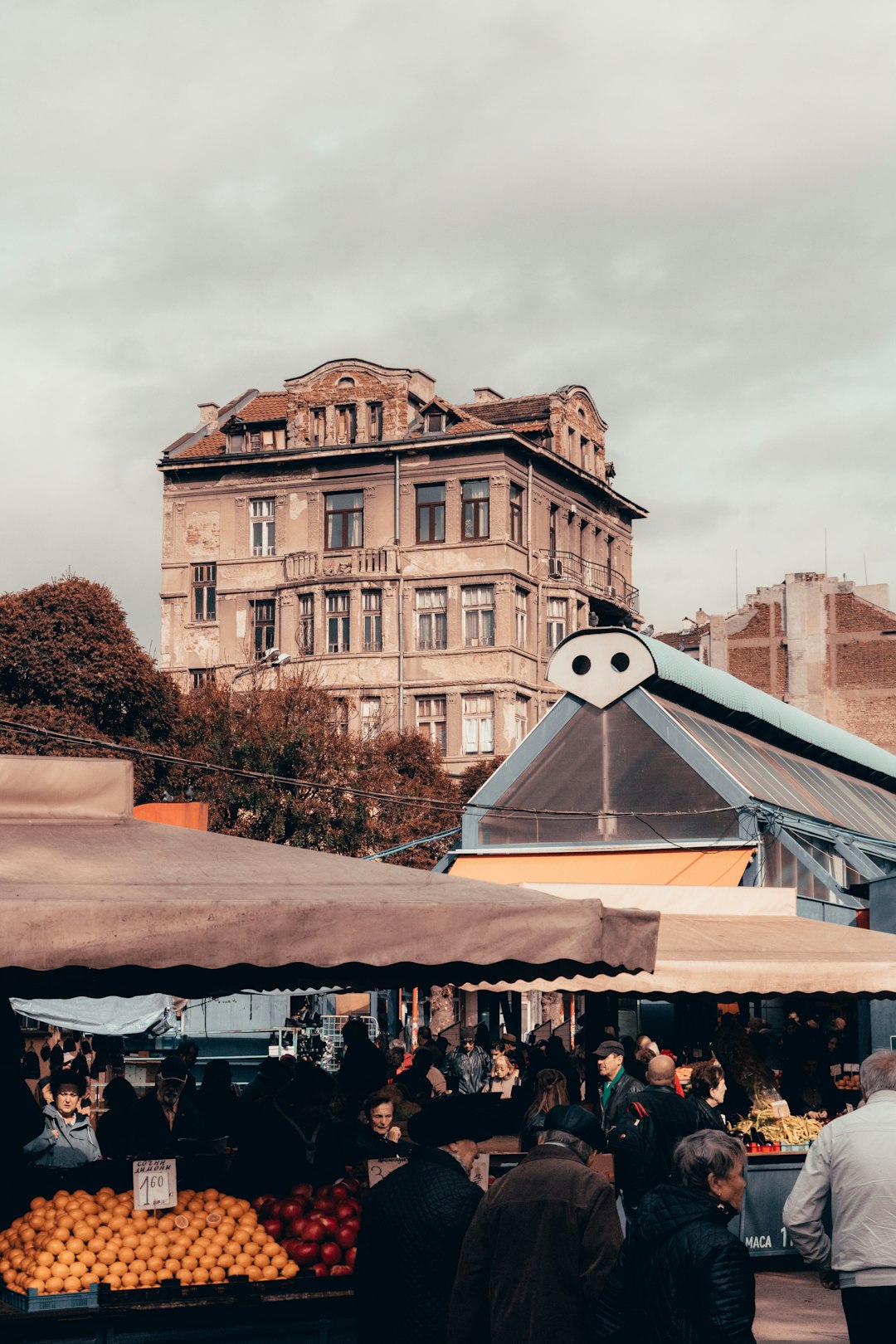 people walking in market during daytime