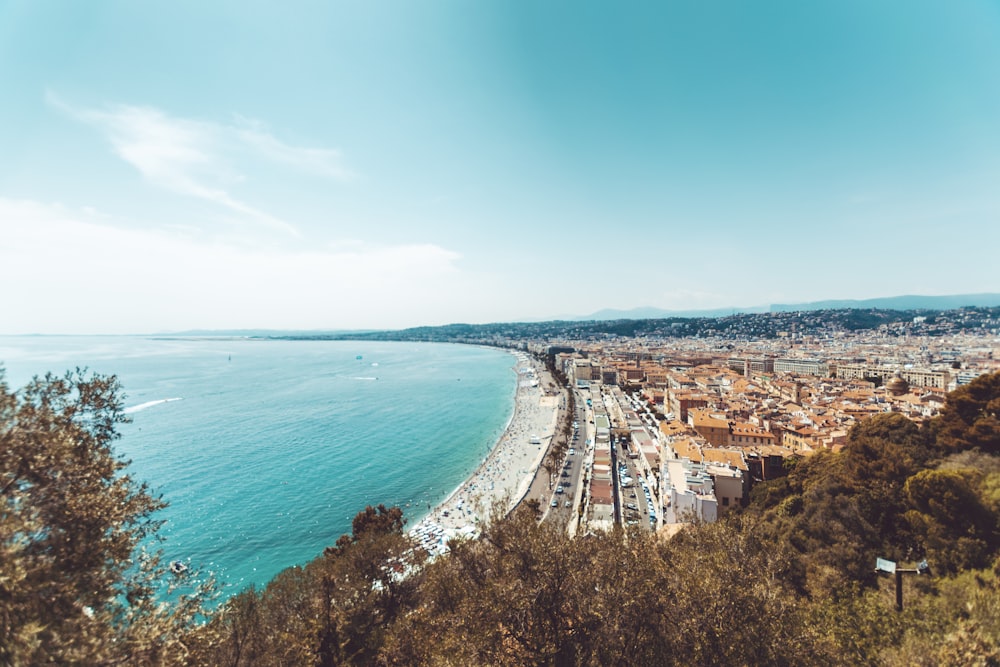 city near beach