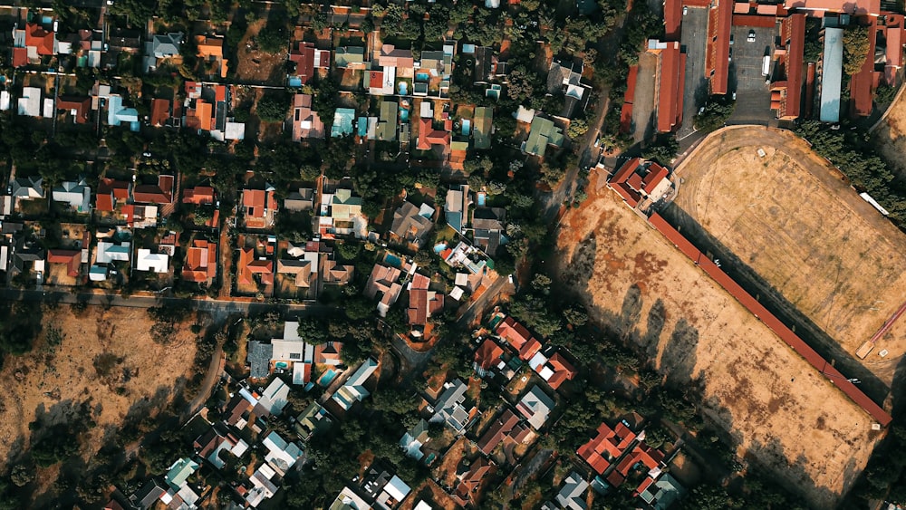 structures beside road