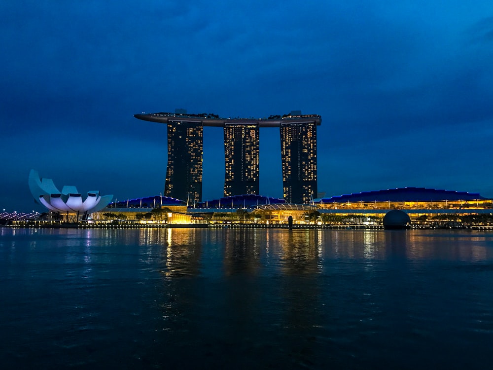 architectural photography of Tanjong Pagar Centre