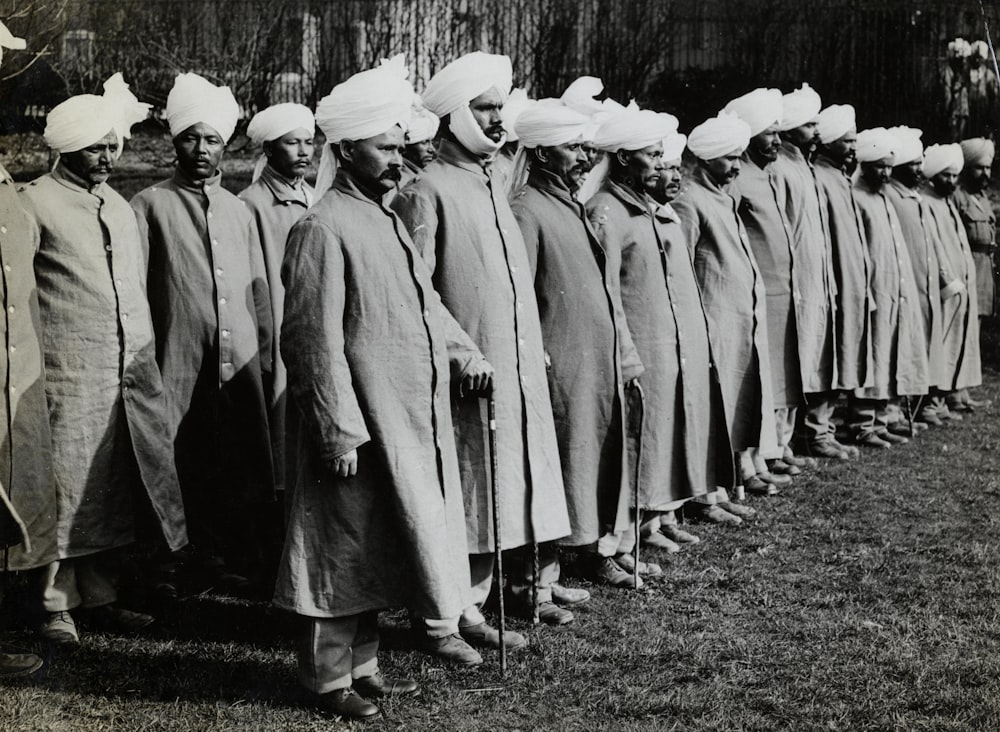 World War 1 Wounded native officers